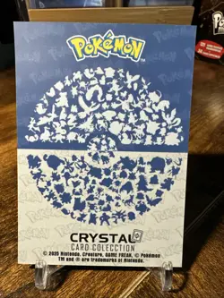 2025 Pokemon Crystal Card Collection Black Dark Edition #076 Golem Holo - Image 3