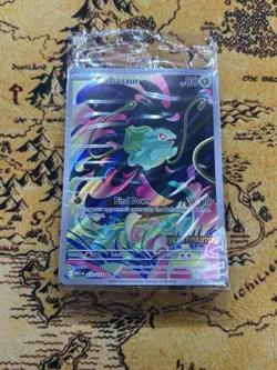 Pokemon TCG Bulbasaur 133/132 STAMPED Mega Evolutions Promo Card SEALED - Image 1