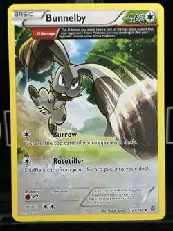 Pokemon Card Bunnelby Primal Clash Uncommon 121/160 LP - Image 3