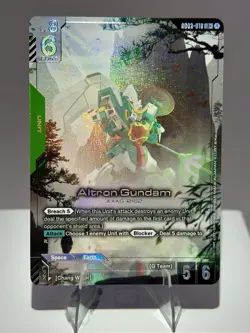 Gundam Card Game Altron Gundam (LR+) GD03-018 - Image 1