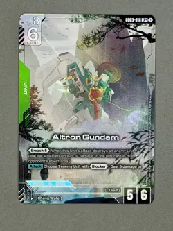 Gundam Card Game Altron Gundam (LR+) GD03-018 - Image 3