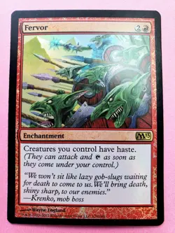 Foil Fervor - Core Set 2013 - M13 - Magic - MTG NM - Image 1