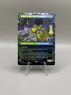 MTG Teenage Mutant Ninja Turtles Mikey & Don, Party Planners Showcase Foil 0246 - Image 1