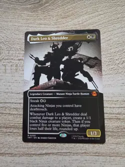 Dark Leo & Shredder (Borderless) Teenage Mutant Ninja Turtles Regular - Image 1