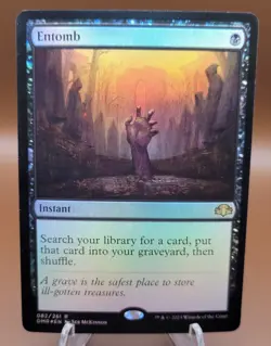 FOIL Entomb x1 MTG Dominaria United Magic Near Mint NM English - Image 1