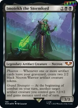 Imotekh the Stormlord [40K - 169] - NM [Foil] TCG MTG - Image 1