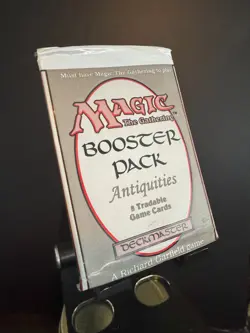 1994 MTG Magic The Gathering | Antiquities Booster Pack Factory Sealed Vintage - Image 3