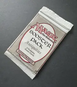 1994 MTG Magic The Gathering | Antiquities Booster Pack Factory Sealed Vintage - Image 4