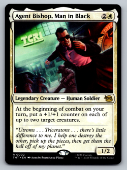 Agent Bishop, Man in Black R 0002 Teenage Mutant Ninja Turtles Regular - Image 1