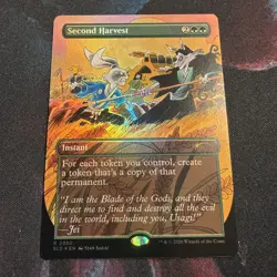 Second Harvest MTG Foil NM Secret Lair SLD TMNT Stan Sakai 2380 - Image 1