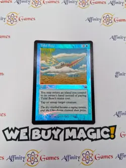 MTG | Tidal Bore | Mercadian Masques | Foil | Heavily Played | English - Image 1