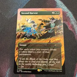 Second Harvest (2380) Secret Lair Drop TMNT MTG Regular Near Mint Stan Sakai Art - Image 1