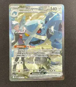 Pokemon - Steven's Metagross Ex - 289/217 - ME: Ascended Heroes - *SIR* - NM - Image 1