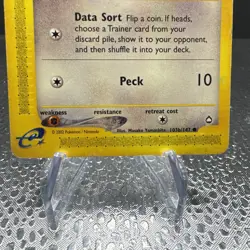 Porygon 103b/147 Aquapolis Common English Pokemon Card - Non Holo - Image 4