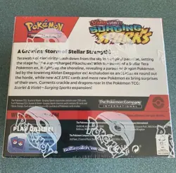 Pokemon TCG Scarlet & Violet Surging Sparks Booster Box 36 Packs Factory Sealed! - Image 3