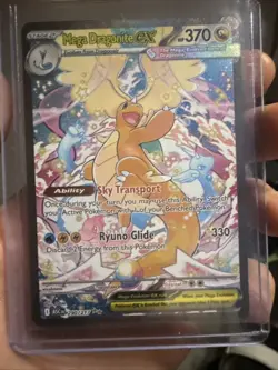 Mega Dragonite EX 290/217 Ascended Heroes Special Illustration Rare Pokemon TCG - Image 2