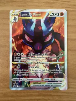 Pokemon Lucario VSTAR SWSH291 Crown Zenith ETB Promo Near Mint NM - Image 1