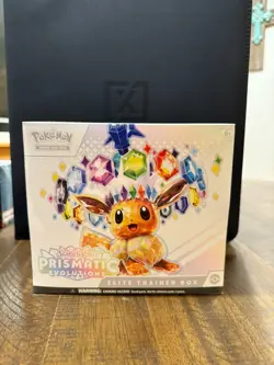 POKEMON SCARLET & VIOLET: PRISMATIC EVOLUTIONS ELITE TRAINER BOX SEALED - Image 1