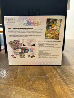 POKEMON SCARLET & VIOLET: PRISMATIC EVOLUTIONS ELITE TRAINER BOX SEALED - Image 3