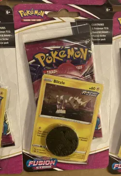16x Pokemon Fusion Strike Checklane Blister Packs Factory Sealed Slight Damage - Image 3
