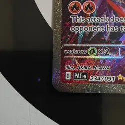 Pokemon Charizard ex Special Illustration Rare SV: Paldean Fates 234/091 Holo - Image 4