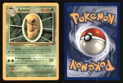 Kakuna 33/102 Uncommon Base Set Unlimited Pokemon Lightly Played - Image 3