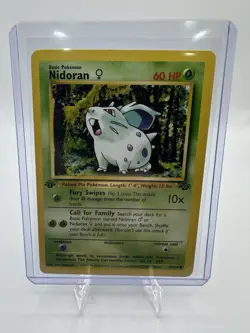 Nidoran 56/64 1st Edition - Jungle Set - Vintage 1999 - Pokemon TCG - Image 3