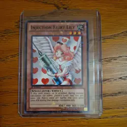 YUGIOH INJECTION FAIRY LILY BP02-EN018 MOSAIC RARE 1ST ED NM - Image 1