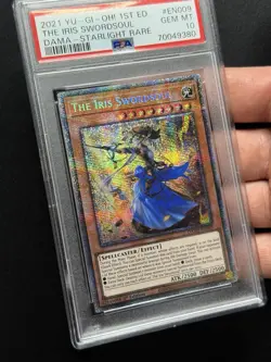PSA 10 Yugioh The Iris Swordsoul #DAMA-EN009 Starlight Rare 1st Edition - Image 3