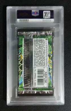 2002 Yu-Gi-Oh Magic Ruler 1st Edition Sealed & Graded Booster Pack PSA 10 - Image 5