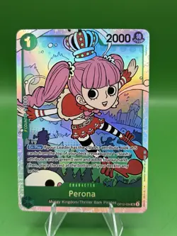Perona OP12-034 SR Legacy of the Master Foil! - Image 1