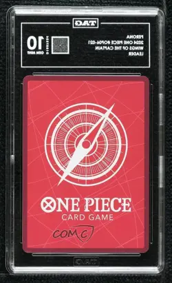 2023 One Piece Card Game: Wings of Captain OP06 Perona #OP06-021 TAG 10 GEM MINT - Image 2