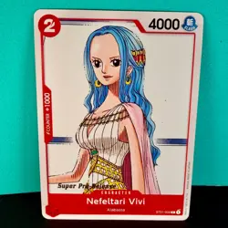 Nefeltari Vivi ST01-009 Pre-release Stamp One Piece NM - Image 1