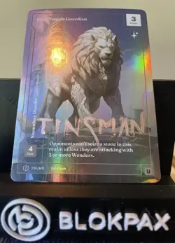 Wonders Of The First Stoic Temple Guardian Auto Tinsman Formless Foil - Image 1