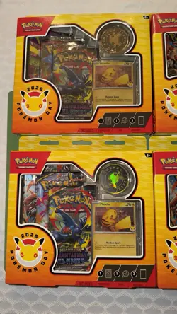 Pokemon TCG Day 2026 Collection Box Pikachu Promo Card Lot of 4 - Image 4