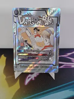 Bulma/Son Goku: Childhood (Dragon Ball Super Card Game) SB01-057 SR Alt Art - Image 1