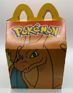 2025 Pokemon McDonald’s Charizard Dragon Discovery Happy Meal Box ONLY, no cards - Image 1