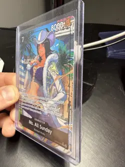 Bandai One Piece CCG Ms. All Sunday Character Card OP14-084 8000 Power - Image 2