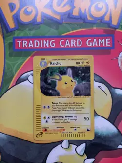 Raichu H25/H32 Skyridge Holo Rare Pokemon Card - Image 1