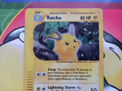 Raichu H25/H32 Skyridge Holo Rare Pokemon Card - Image 3