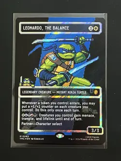Leonardo, The Balance #83 · Mythic Rare · English · Surge Foil Commander MTG LP - Image 1