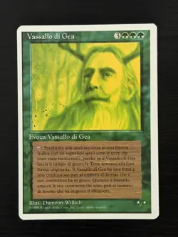 Magic MTG Italian Revised Gaea's Liege Artist Proof Near Mint - Only 50 Exist! - Image 1