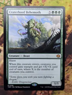 Craterhoof Behemoth | Tarkir: Dragonstorm TDM| Mythic 0138 | NM MTG - Image 1