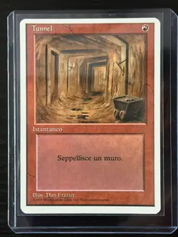 Magic MTG Italian Revised Tunnel Artist Proof Near Mint - Only 50 Exist! - Image 3