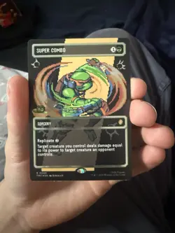 Super Combo (Borderless) (Surge Foil) Commander: Teenage Mutant Ninja Turtles - Image 1
