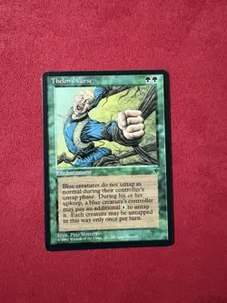Thelon’s Curse - Fallen Empires MTG Magic The Gathering Classic Vintage - Image 1