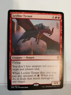 Leyline Tyrant Zendikar Rising Regular - Image 1