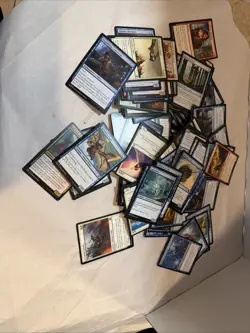 166 Near Mint MTG Magic the Gathering Foil/Holo Lot (Mullti-Color) Unsearched - Image 2