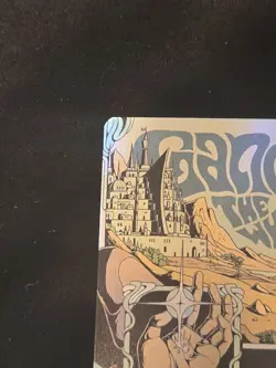 MTG GANDALF THE WHITE BORDERLESS POSTER FOIL The Lord of the Rings NM - Image 2