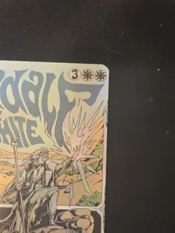 MTG GANDALF THE WHITE BORDERLESS POSTER FOIL The Lord of the Rings NM - Image 3